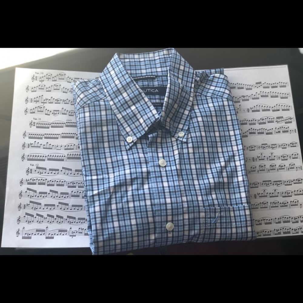 Nautica Long Sleeve Button Down